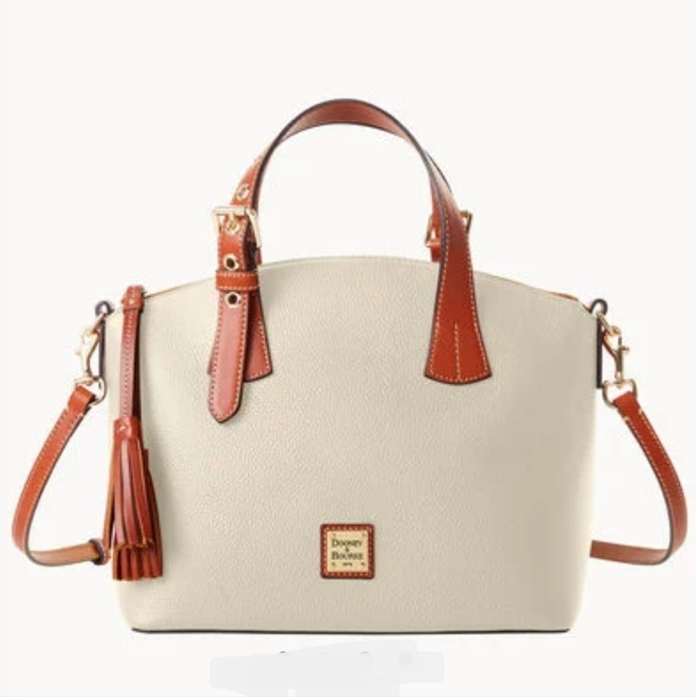 Dooney and Bourke Pebble Grain Trina Satchel